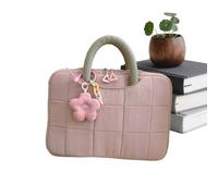 Laptop Bag - Polyester Flower Pendant Tight Fit Carrier With Pocket
