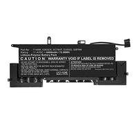 CoreParts Batteria per laptop MBXDE-BA0204 per Dell 72,96Wh Li-Pol 11,4V 6400mAh Nera