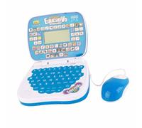 Laptop Bilingue per Bambini con Tastiera Musicale learning childcare laptop Materiale ABS per Bambini Che Imparano L'inglese e lo Spagnolo (Blu) laptop fisher Pianos et claviers