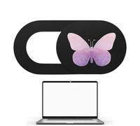 Laptop Camera Cover Slide,Anti-Peeping PC Video Camera Cover - Exquisite Pattern Cell Phone Lens Cover, PC Video Camera Cover Durable for Tablets, Butterfly 2, Se référer au descriptif, Fare