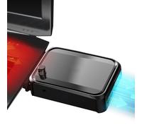 Laptop Cooling Fan, Air Extractor Device, Low Noise CPU Cooler, 6,65 x 1,73 x 3,11 pollici, Boosts Heat Dissipation and Performance, Compact Design for Work Rendering in Coffee