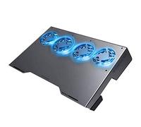 Laptop Cooling Pad 5 Fans Up to 12"-17.3" Heavy Notebook Cooler Blue LED Lights 4fans Ultra Quiet Gaming Laptop Cooler Stand Cooler Laptop