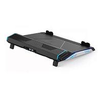 Laptop Cooling Pad Gaming Notebook Cooler for Up to 17.3 inch Laptop 2 Fans with Blue Light 2 USB Port And Colorful LED Light Laptop Cooling Fan Stand