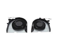 Laptop CPU GPU Cooling Fan Replacement 2PCS Aluminum Alloy ABS Cooling Fan Set for Legion Y540P Y545 Y7000P 2019 Noiseless Efficient Heat Dissipation 4 Pin Connector