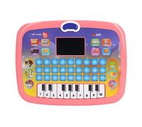 Laptop dell'asilo, Muscoli Addominali Educativi a Portata di Mano Imparano Il Computer per i Bambini per i Bambini Piccoli (Pink)