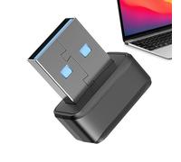 Laptop Fingerprint Reader, Portable USB Fingerprint Logger, Fast Matching PC Dongle, 360-Degree Touch Technology, Enhanced Security Login Device And Laptop, 2.06x1.7X.12cm, 1 Pack