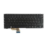 Laptop Keyboard for Samsung NP350U2B NP350U2A French FR//German GR/Hungary HU/Italy IT/UK/Turkey TR Keyboard Black (Color : Silver)