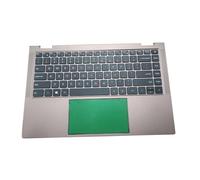 Laptop Oro Rosa poggiapolsi e Tastiera per Teclast F7 Air English US Nero Tastiera Senza Cornice Nuovo