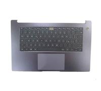 Laptop PalmRest&Keyboard for Huawei MATEBOOK D 15 Boh-WAQ9R Boh-WAQ9AR Boh-WAQ9BR Gray Upper Case Italian IT Keyboard
