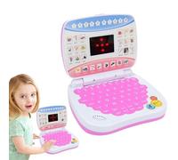 Laptop per bambini: Giocattolo educativo per computer con musica, numeri e lettere | Apprendimento Fingente Gioca al laptop per bambini Ragazze | Giocattolo di sviluppo precoce con i giochi, Alph