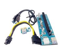 Laptop Scheda Grafica Esterna Dock PCIe 1X A 16X Scheda Staffa Scheda USB3.0 Cavo di Alimentazione Per Laptop Mining Installazione
