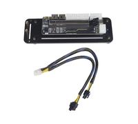 Laptop Scheda grafica esterna EGPU PCIE 3.0 X16 A M.2 Nvme Cavo di Prolunga Con Staffa Per EGPU Staffa Cavo di Alimentazione Notebook Scheda Grafica Espansione Dock