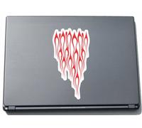Laptop Skin Sticker Decal Sticker Laptop 104 mmx210 mm classico Tribal Fuoco linea
