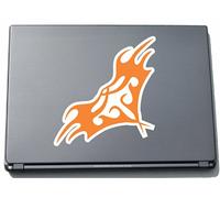 Laptop Skin Sticker Decal Sticker Laptop 138 mmx150 mm fiamma del bruciatore
