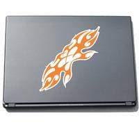 Laptop Skin Sticker Decal Sticker Laptop 138 mmx150 mm fuoco Wing nel cielo