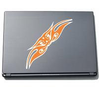 Laptop Skin Sticker Decal Sticker Laptop 138 mmx150 mm Occhi del Fuoco
