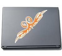 Laptop Skin Sticker Decal Sticker Laptop 146 mmx150 mm fuoco onde