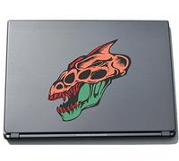 Laptop Skin Sticker Decal Sticker Laptop 151 mmx150 mm Wild Skull