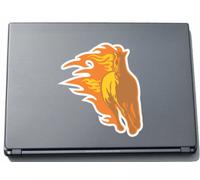 Laptop Skin Sticker Decal Sticker Laptop 181 mmx210 mm Cavalli da Corsa