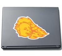 Laptop Skin Sticker Decal Sticker Laptop 210 mmx131 mm testa di lupo
