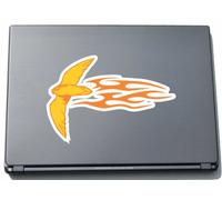 Laptop Skin Sticker Decal Sticker Laptop 210 mmx137 mm uccelli volare