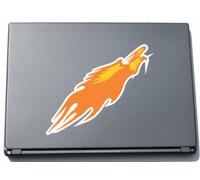 Laptop Skin Sticker Decal Sticker Laptop 240 mmx210 mm Aquila in Volo