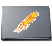 Laptop Skin Sticker Decal Sticker Laptop 250 mmx210 mm testa d' aquila con completo corpo schnitzereien