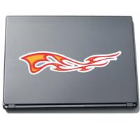 Laptop Skin Sticker Decal Sticker Laptop 297 mmx60 mm Carving tribale Amore Fuoco