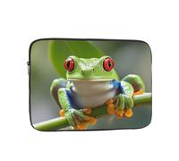 Laptop Sleeve Case 15 inch Shockproof Protective Notebook Red Eyed Tree Frog Laptop Case Computer Bag