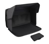 Laptop Sun Shade, Outdoor Computer Sunshine Cover, 14.57x10.63x1.97 Inch Portable & Weather-Resistant Material, Foldable Notebook Sunshade for Field Research, Picnic, Camping, Garden, and Coffee Shop