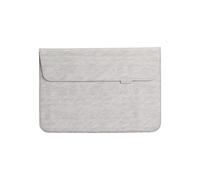 Laptops Sleeve Bag Shockproof Waterproof Protective Case For Notebook Portable Solid Color(L Grey 2)