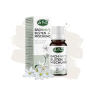 LaPura Fiori di Bach n. 2 per cane e gatto, miscela secondo Dr. Bach rafforza il coraggio, la fiducia, la fiducia, i nervi, per calmarsi, globuli 10 g