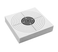 LAPYAPPE 100 Fogli Bersaglio di Carta Professionale per Sessioni di Pratica e Tiro 100 Pezzi, Pieghevole e Facile da Trasportare per Allenamento Mirato