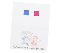 LAPYAPPE 1set Libro degli Ospiti con Albero Impronte Digitali per Gender Reveal Decorazione Interattiva Shower Accessori Festa Nascita Coinvolgenti e Originali