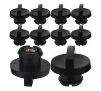 LAPYAPPE Accessori Motosega Compatibilità Ampia e Smontaggio Rapido 10 Pezzi Nero in Plastico con Dado di Bloccaggio e Guscio Protettivo per Filtro Aria per Taglio Legna Outdoor