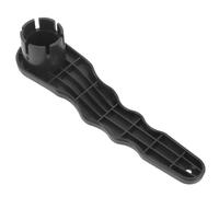 LAPYAPPE Chiave Candela 21mm Chiave Valvole a 6 Fori per SUP Nero | Attrezzo Portatile in Plastica, Impugnatura Ergonomica Lunga, per Valvole Aria di Tavole e Gommoni