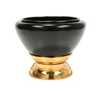 LAPYAPPE Ciotola Leggera e Portatile per Meditazione in Rame Tibetana Accessorio per Sala Meditazione e Camera da Letto, Regalo per Praticanti di Buddhismo