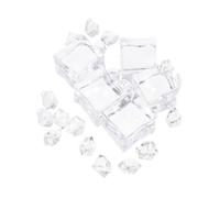 LAPYAPPE Cubetti di Ghiaccio Finti in Acrilico Altamente Trasparenti, Decorativi e Irregolari, Set da 1 come Accessori per Fotografia e Riempitivi per Vasi