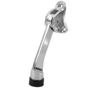 LAPYAPPE Fermaporta Kickdown in Lega di Zinco Meccanismo di Frenata e Blocco a Pedale Argento per Porte Interne Supporto Regolabile 5.1x1.6x1 Pollici