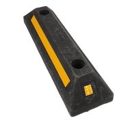 LAPYAPPE Fermaruota in Gomma per Garage, Cuneo per Ruote Camper Resistente, Stabilizzatore per Rimorchi Portatile Design Antiscivolo per Parcheggio Sicuro