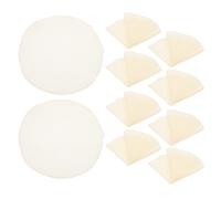 LAPYAPPE Fodere in Cotone per Vaporiera 22 Cm Set da 20 Pezzi, Tappetini Antiaderenti Riutilizzabili Traspiranti per Cottura a Vapore di Panini, Gnocchi e Dim Sum, Accessori per Cucina