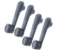 LAPYAPPE Maniglia per Finestra Auto in Abs 4 Pezzi, Manovella di Ricambio per Alzata Finestra, Sostituzione Facile e Meno Fatica, Accessori per Auto