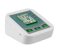 LAPYAPPE Misuratore da di Elettronico Display e Braccio Pressione Lcd, Abs, Alimentato da 4 Batterie Aaa Monitoraggio della Pressione Sanguigna per Domestico