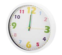 LAPYAPPE Orologio Da Parete Per Ragazzo Ragazza Ragazza Didattico Design Cartoon Orologio Analogico Silenzioso Per Camera Da Cucine Uffici