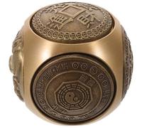 LAPYAPPE Palle da Baoding in Ottone per Esercizi Mani, Migliorano Flessibilità e Sicurezza, Stile Vintage Feng Shui, per Meditazione e Allenamento Coordinazione
