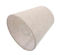 LAPYAPPE Paralume Clip a Forma di Cono Beige Resistente e Compatto, per Lampade da Comodino e Decorazione Contemporanea della Casa