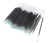 LAPYAPPE Ricariche per Penne a Sfera Nere Punta Fine 100 Pezzi, Refill Inchiostro Nero per Scrittura Liscia, Pratiche Ricariche per Penne da Ufficio e Scuola