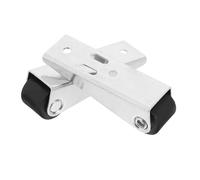 LAPYAPPE Ruote Scorrevoli per Porte in Legno 2 Pezzi, Design Silenzioso, Materiali in Nylon e Galvanizzato, Supporto per Portoni da Giardino e Porte a Scomparsa, Uso Versatile in Spazi