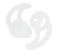 LAPYAPPE Stampo auricolare in silicone per auricolari wireless bidirezionali inserti ergonomici con alette flessibili per protezione udito e comfort durante attività sportive da Small