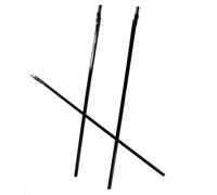 LAPYAPPE Truss Rod per Chitarra in Ferro Nero 3 Pezzi, Adatto per Principianti, Facile da Usare, Accessorio la Riparazione lo Scambio del Manico della Chitarra